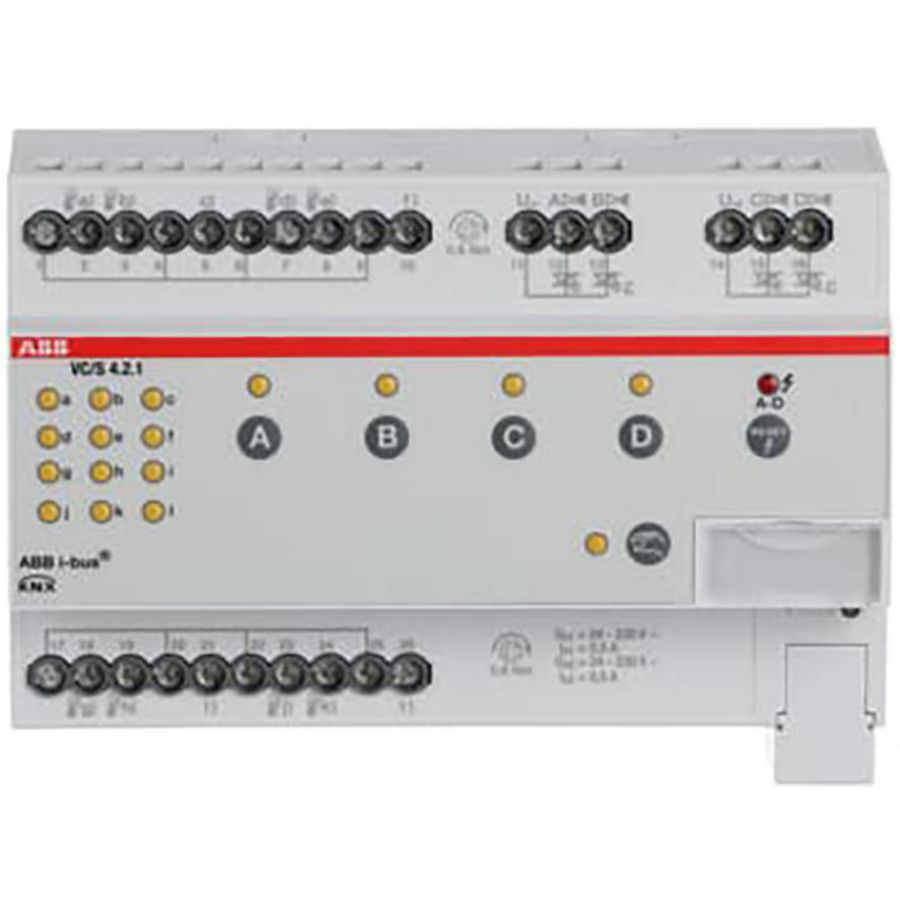 Valve Drive Controller ClimaEco KNX 4-voudig handbediening (VC/S4.2.1)