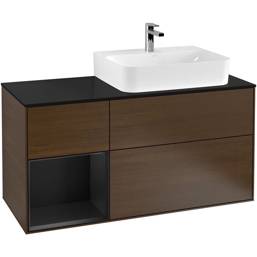 Wastafelonderkast Finion 1200x603x501mm W.Veneer G142PDGN