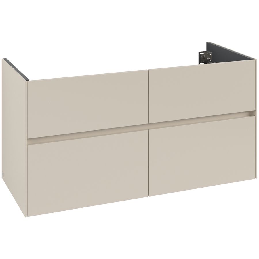 Wastafelonderkast Collaro 1196x603x498mm Cashmere Grey C14000VN