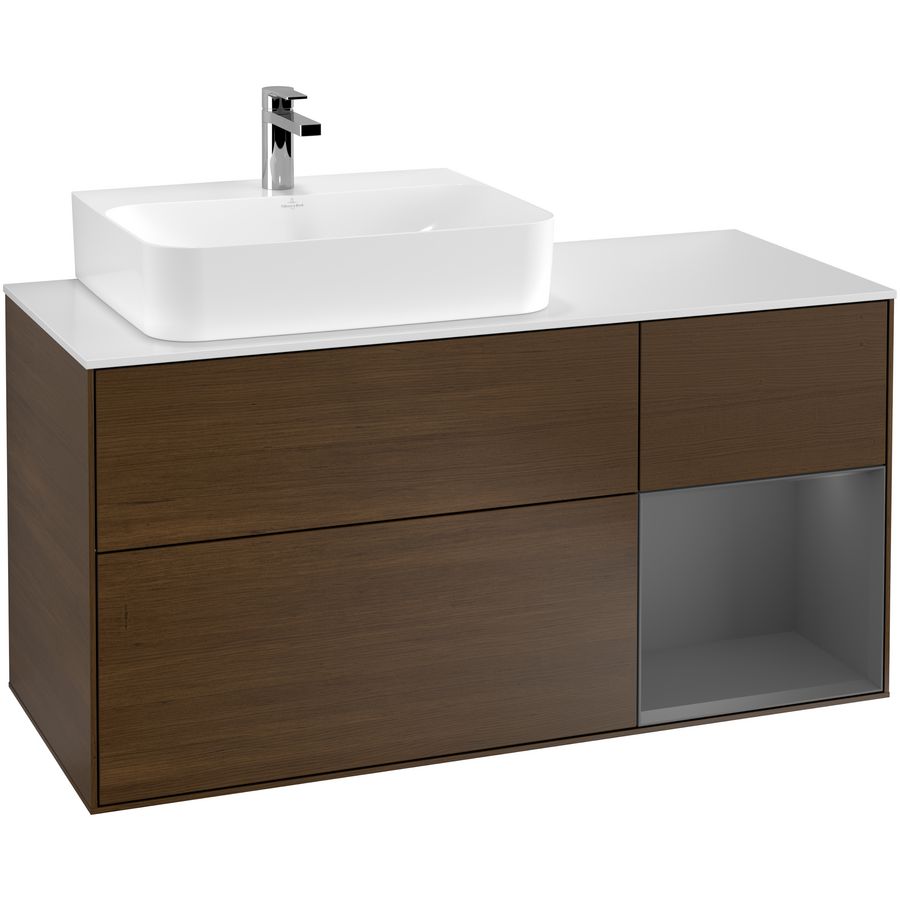 Wastafelonderkast Finion 1200x603x501mm W.Veneer G151GKGN