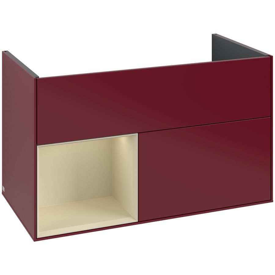 Wastafelonderkast Finion 996x591x498mm Peony Matt Lacquer F030HJHB