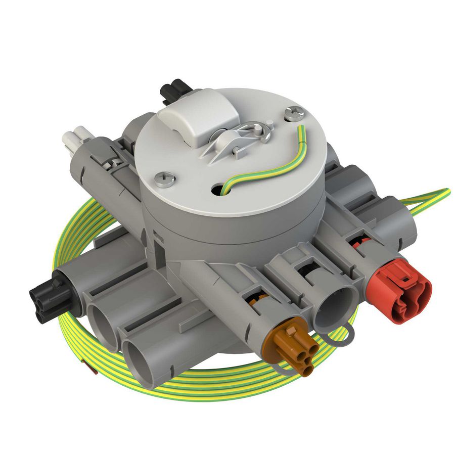 Stekerbare centraaldoos CW75-SA2