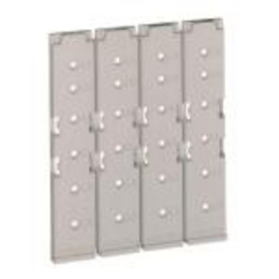 Afdekplaat Smissline 4 module VVE=5