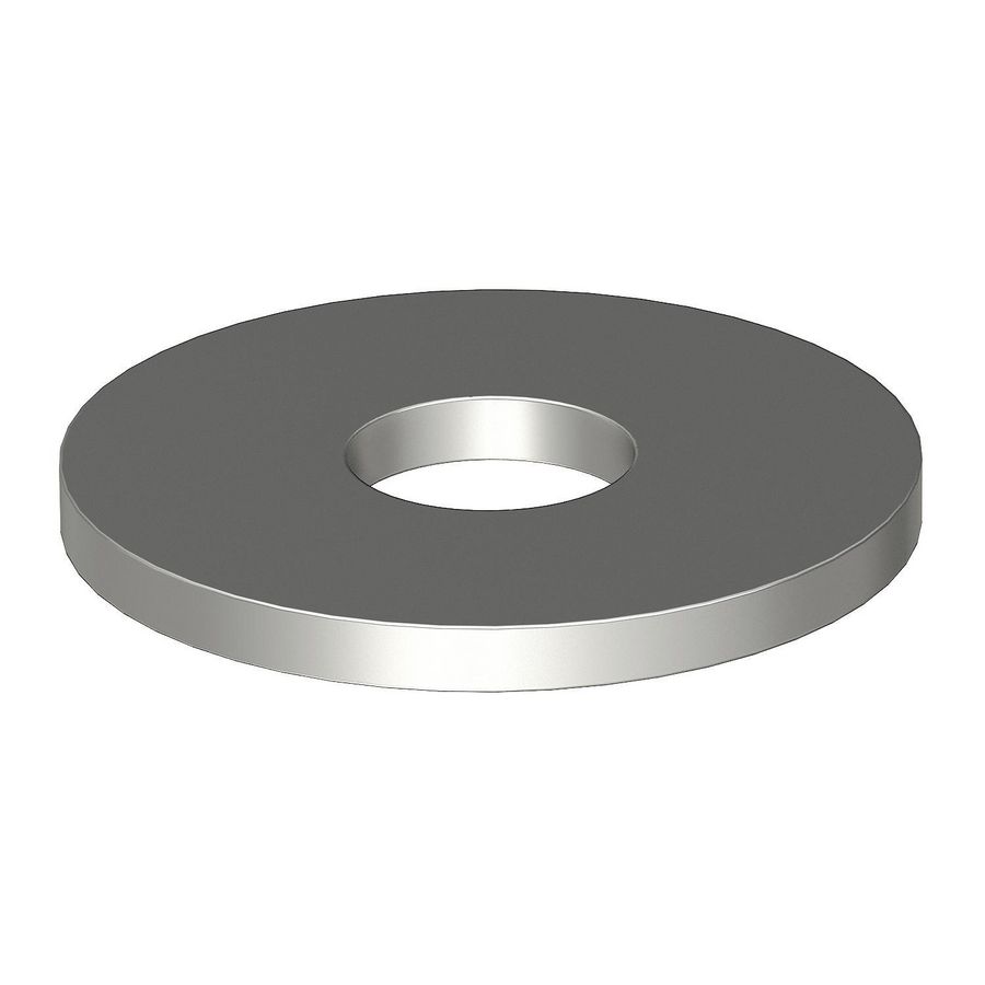 Sluitring M10 Ø30mm rvs ndelt VVE=100