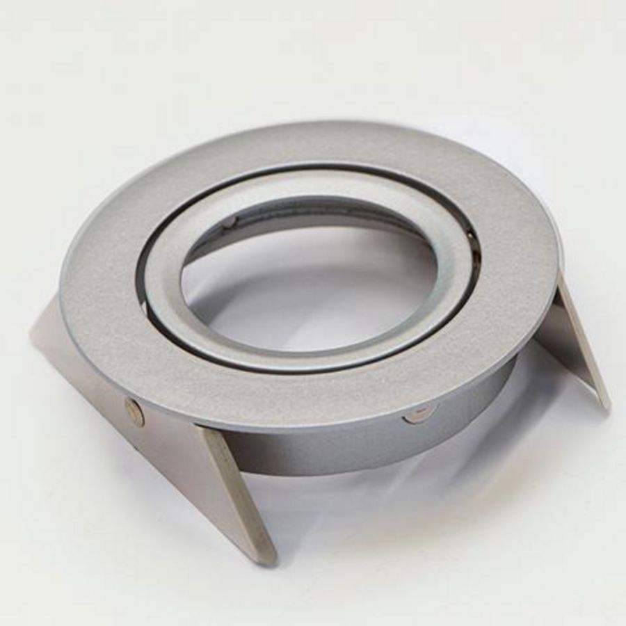 Downlight ring rond 87(76)mm zilver met bladveren 42180152