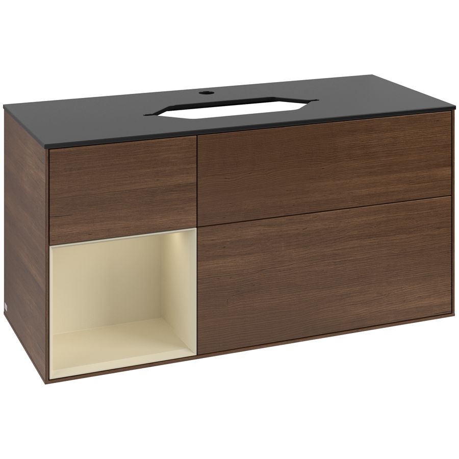 Wastafelonderkast Finion 1200x603x501mm W.Veneer F292HJGN