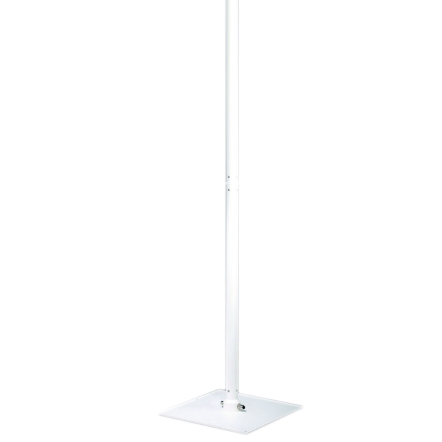 Vloerstandaard alu. wit v. terrasverwarmer E-Comfort Oasi