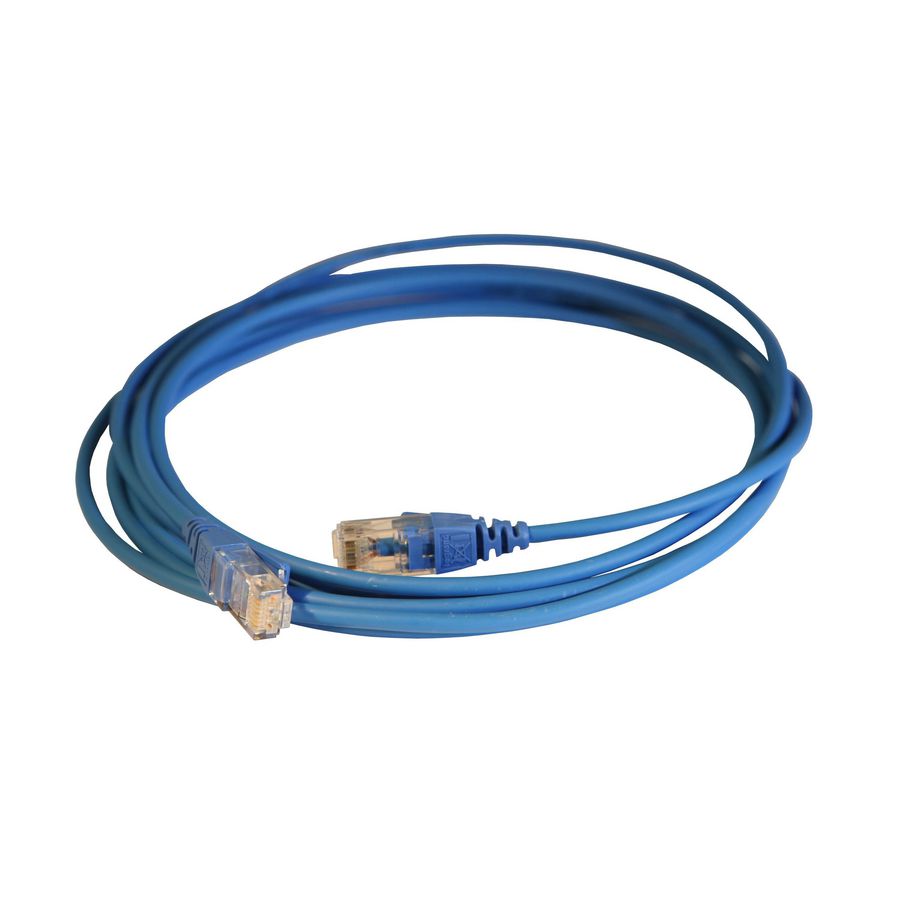 Patchkabel RJ45 HD Cat. C6 U/UTP blauw 3m.