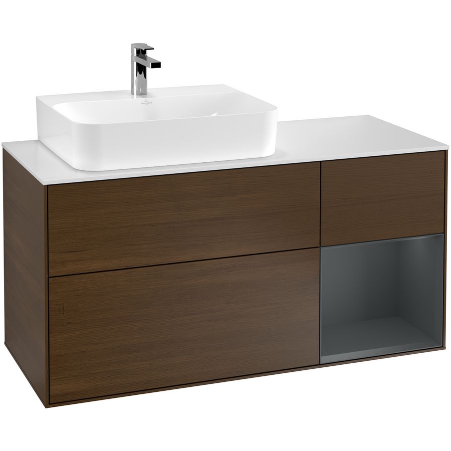 Wastafelonderkast Finion 1200x603x501mm W.Veneer G151HGGN