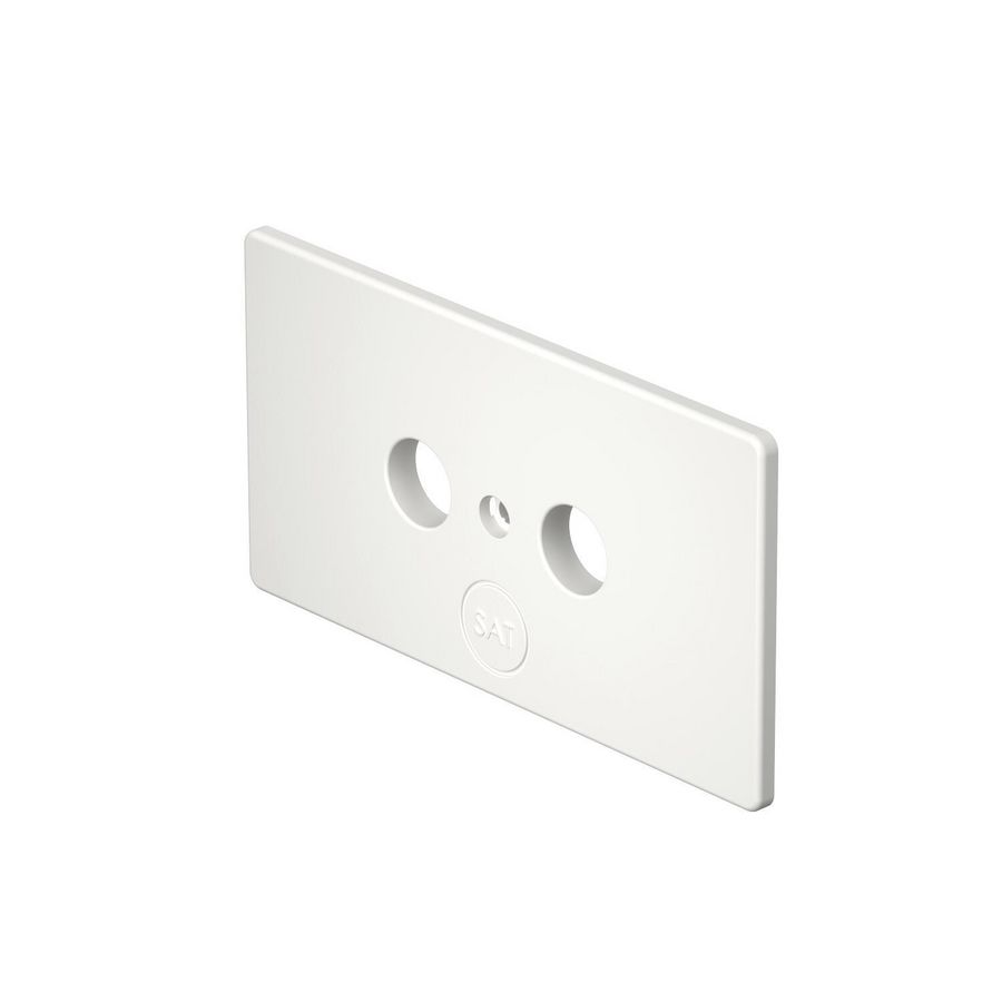Afdekplaat antenne SL Duo-afdekking 9010 polycarbonaat