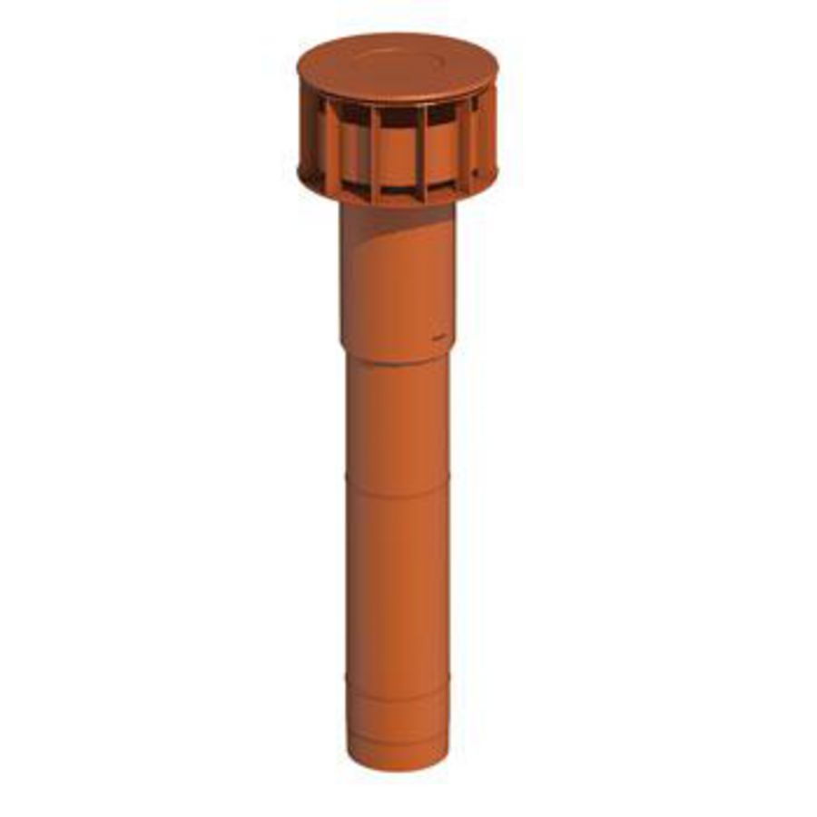 Dakdoorvoer basis MultiVent V131 980mm terracotta
