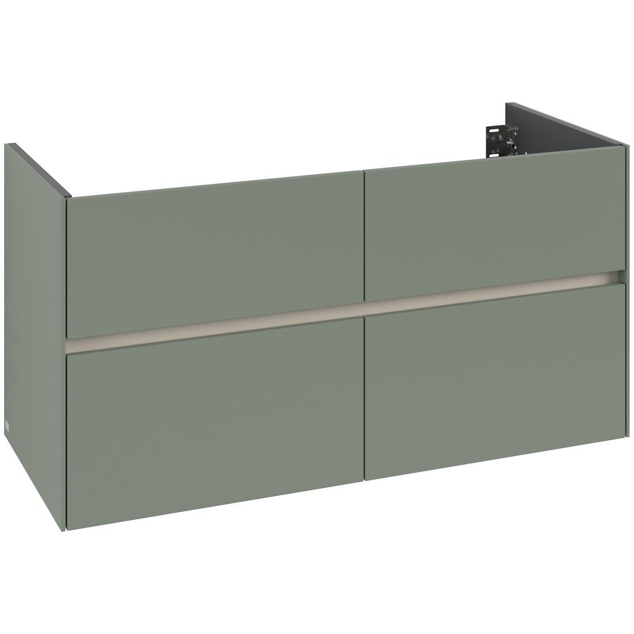 Wastafelonderkast Collaro 1196x603x498mm Soft Green C14000AF