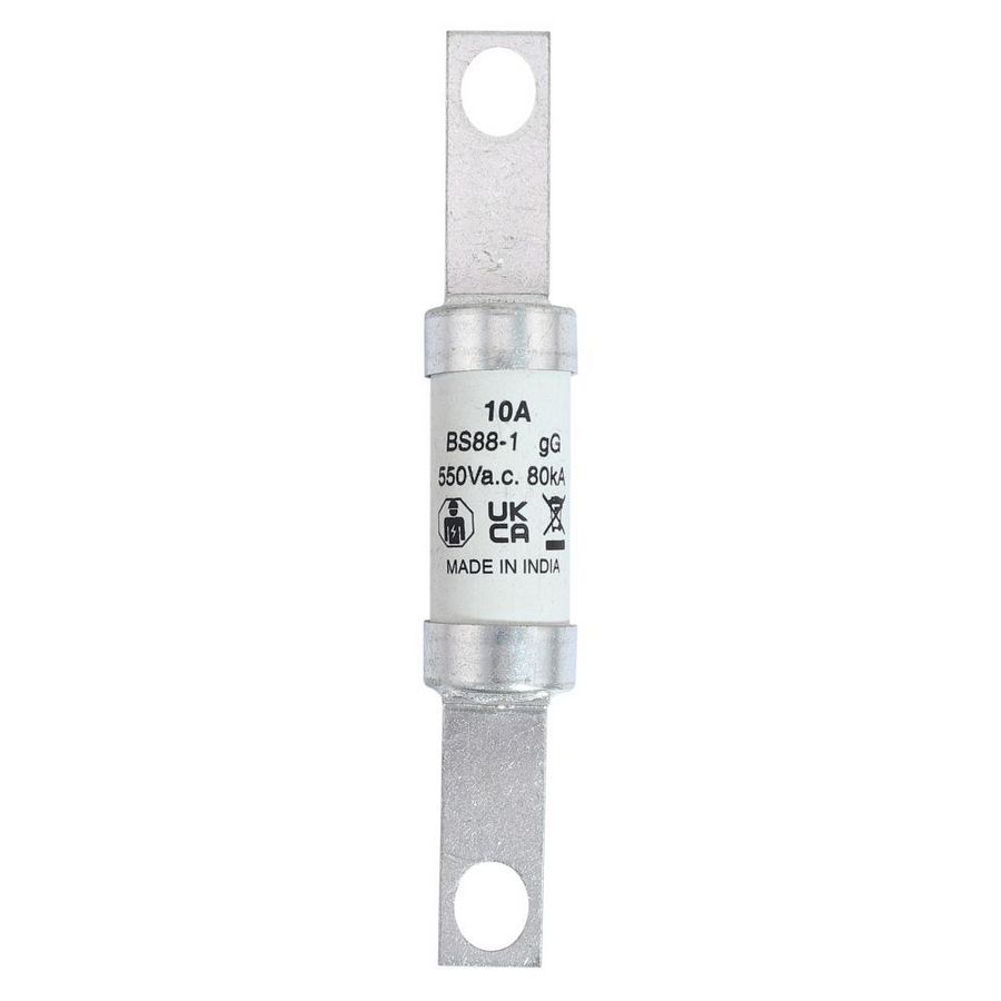 Zekering laagspanning 10A AC 550V 21x129mm gL/gG BS VVE=20