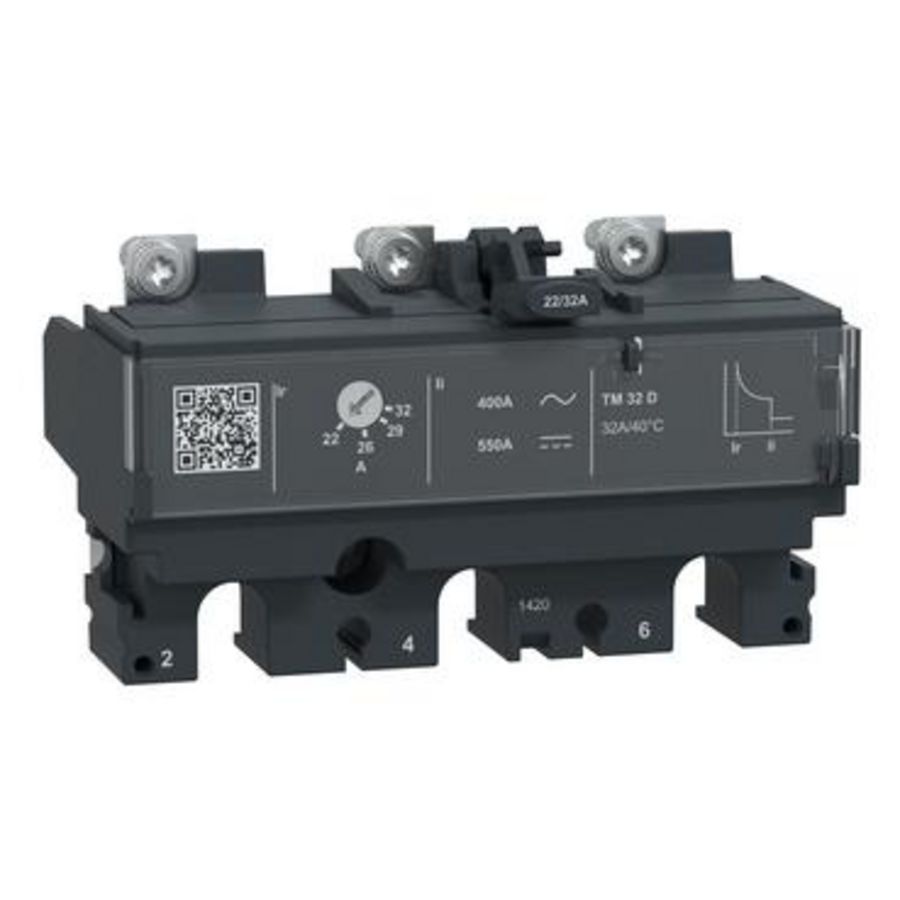 Trip unit NSX100 AC 3P3D 32A TMD ComPact