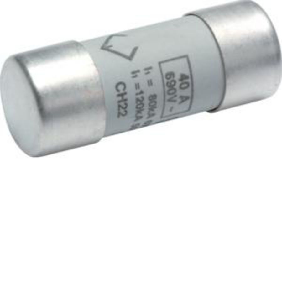Zekering CHT22-40A Ø22x58mm VVE=10