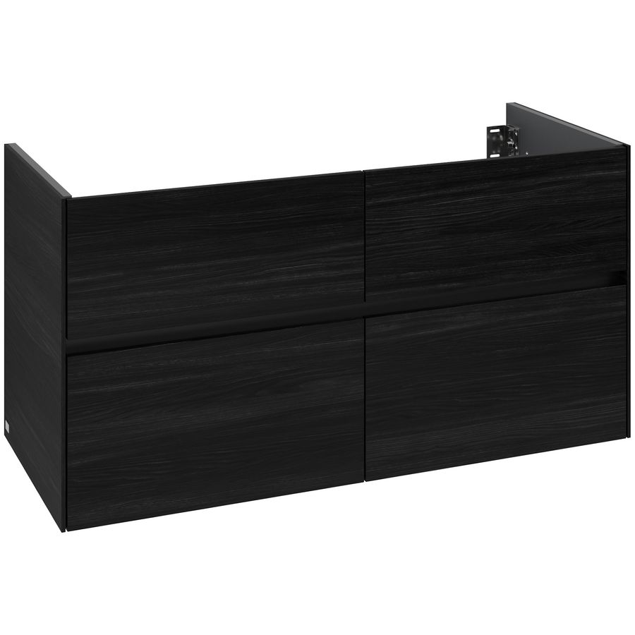 Wastafelonderkast Collaro 1196x603x498mm Black Oak C14000AB