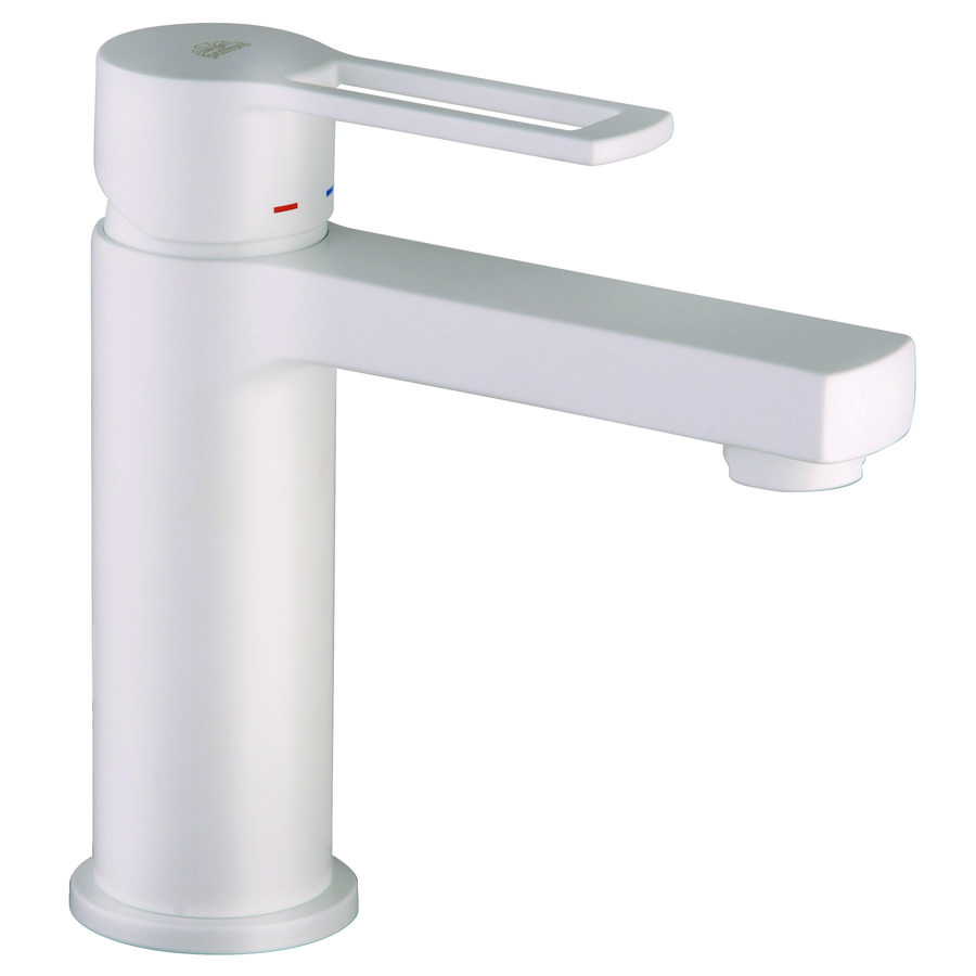 Wastafelmengkraan 1-h RINGO sprong 120mm mat zwart