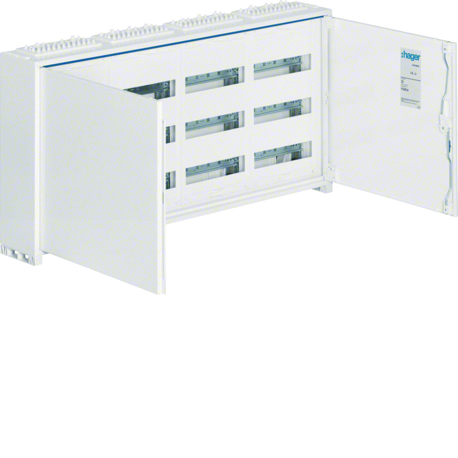 Veldverdeler IP44 geisoleerd 500x1050x161mm 144 modulen QC