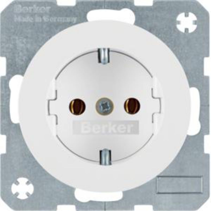 Wandcontactdoos RA steek berker R.1/R.3/R.8 polarwit