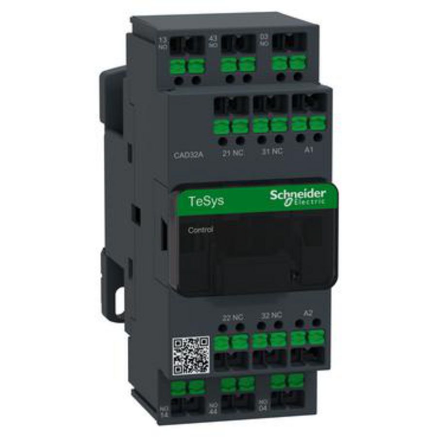 Hulpcontactor TeSys Deca 3NO 2NC spoel 115V AC snap-in
