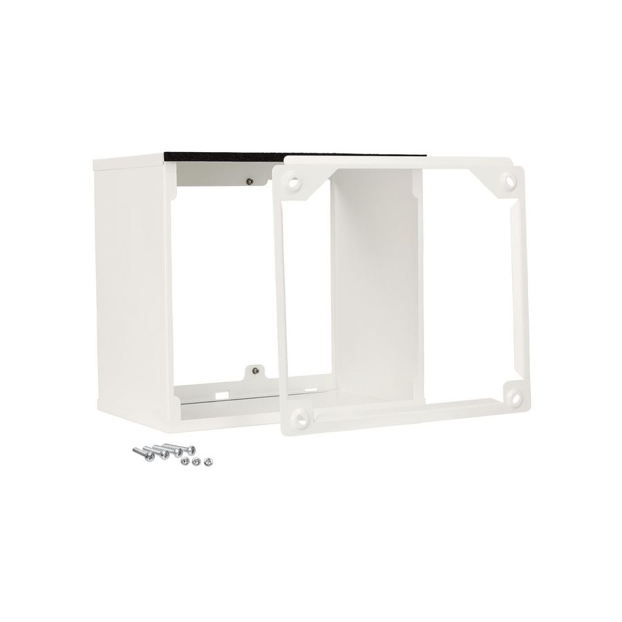 Verlengset 150mm voor muurdikte 250-400mm wit