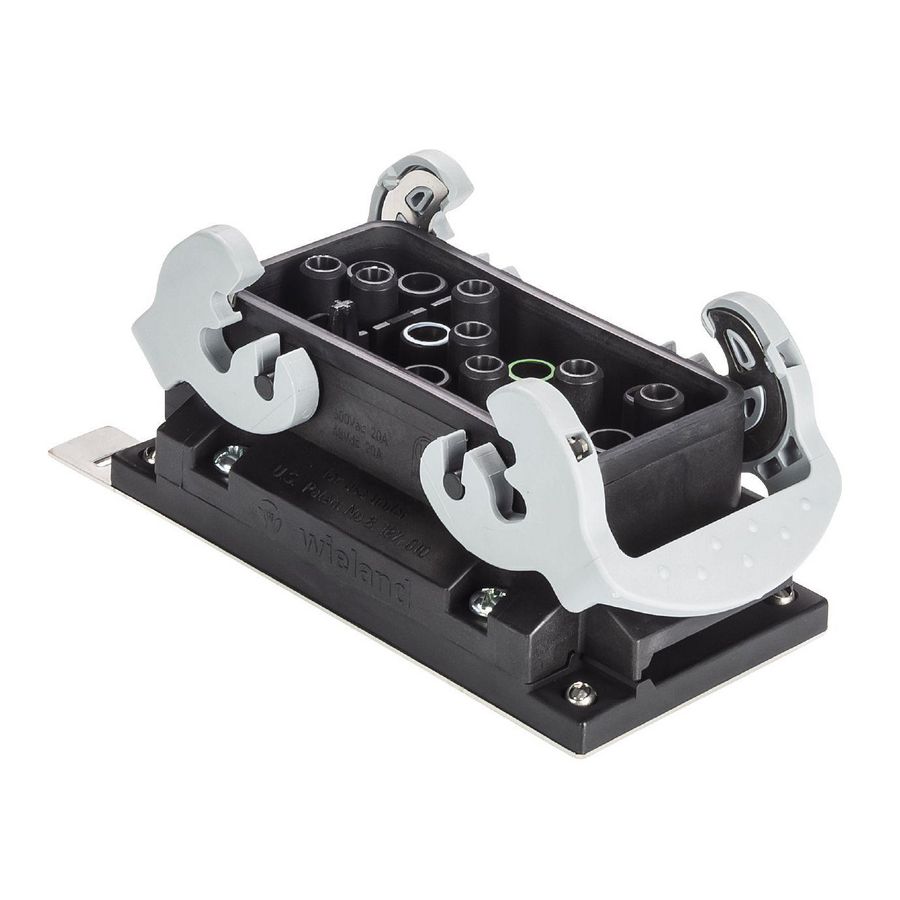 Doorverbindingsbrug vlakband FCS 4 7 SI BU zwart FM VVE=5