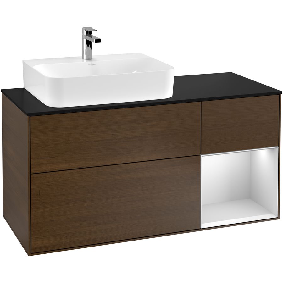 Wastafelonderkast Finion 1200x603x501mm W.Veneer G152MTGN