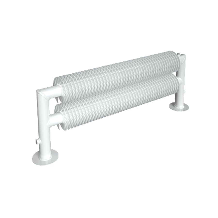 Ribbenbuis conv. D76 lgt. 2200mm staand 3 buis H 2932W