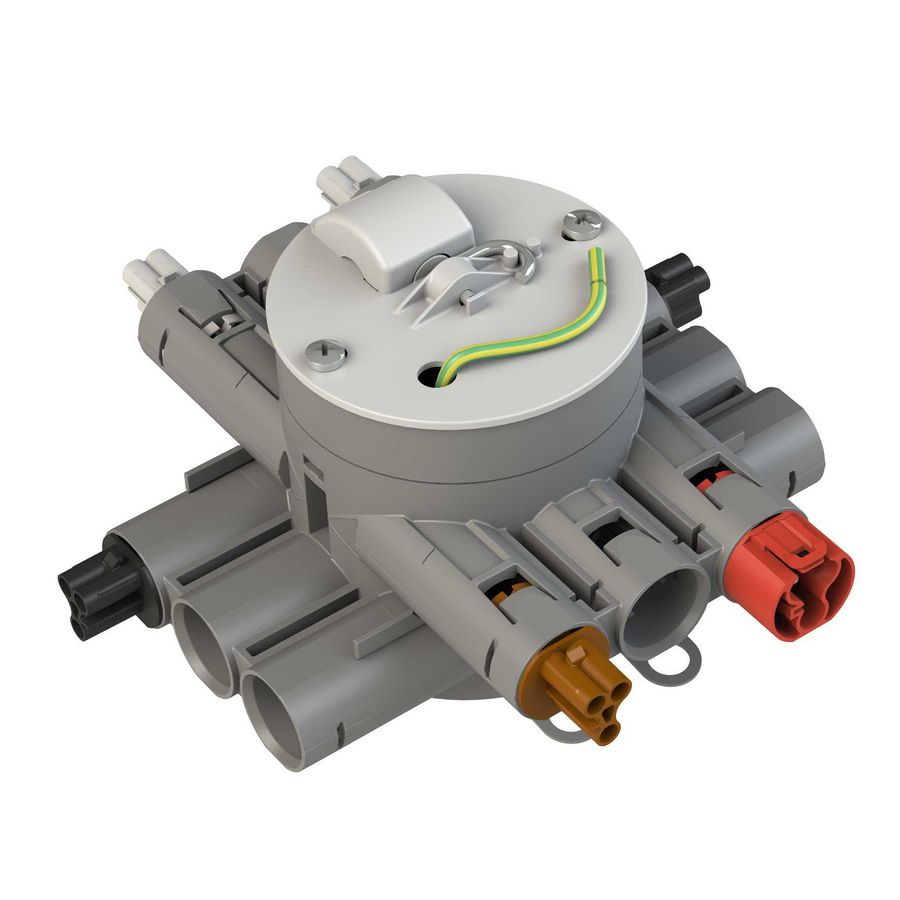 Stekerbare centraaldoos CW75-SD2