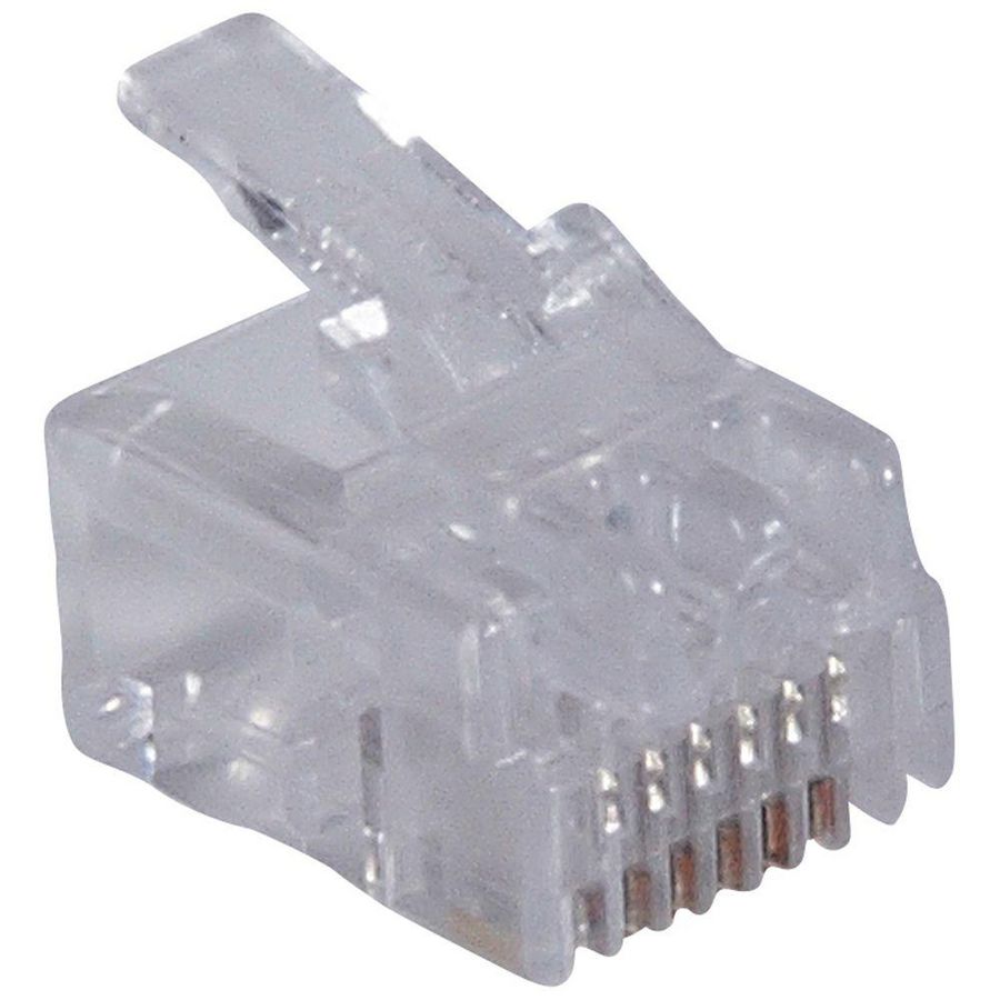 Plug RJ12 6 contacten VVE=50