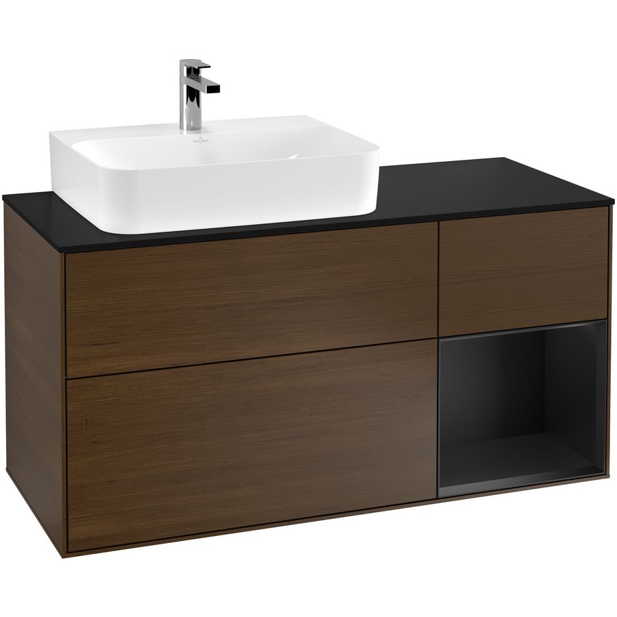 Wastafelonderkast Finion 1200x603x501mm W.Veneer G152PDGN
