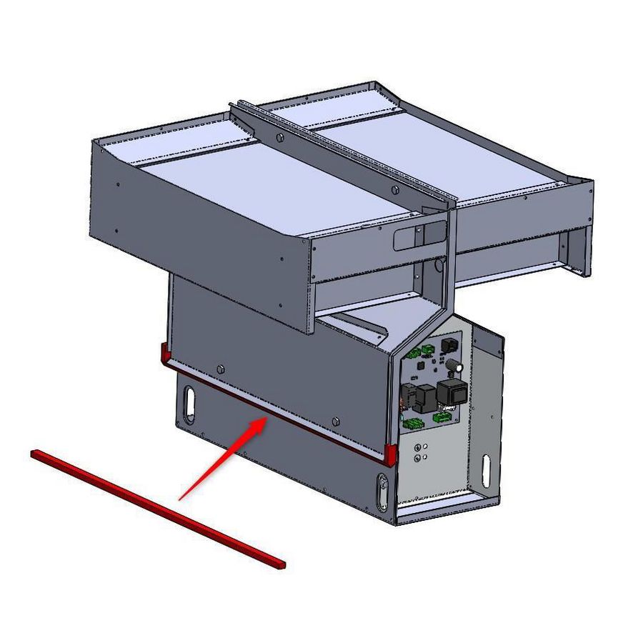 Afdichtingstrip ComfoCool Q skid