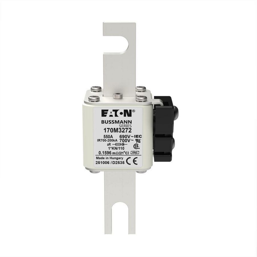 Zekering h. snelheid 550A AC 690V 200kA compact 1 45x VVE=6