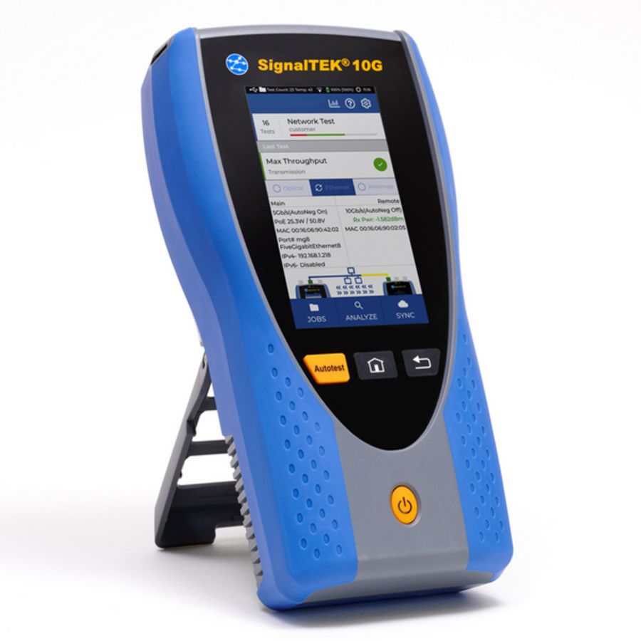 Datatransmissietester voor netwerken en ethernet