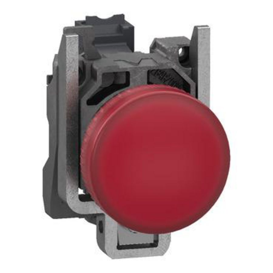 Controlelampje Harmony XB4 metaal rood 22mm universele LED e