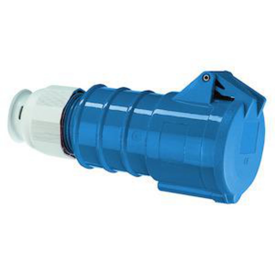Koppelcontactst. 9h 16A 7P 230V IP44 MG Ni