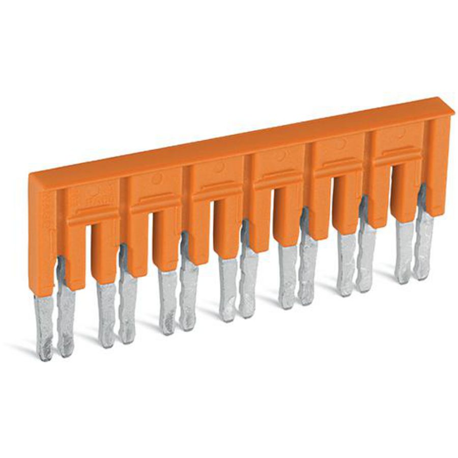 Brug 7-voudig geisoleerd oranje 282-437 VVE=10