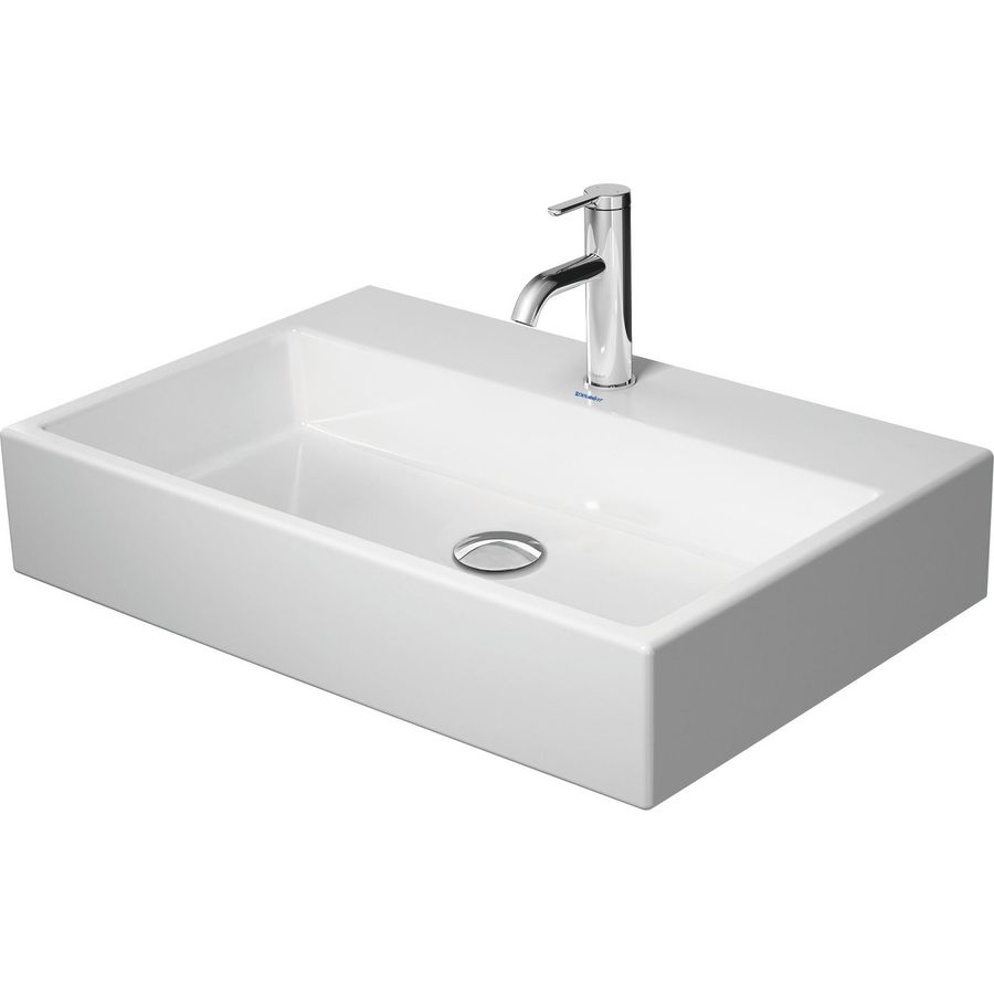 VERO AIR #235070 wastafel 700mm wit met kraangat