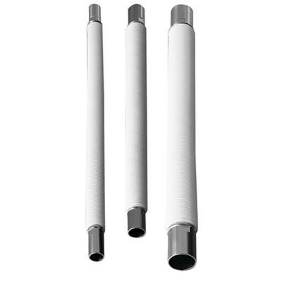 Flex. rvs aansluitleiding PRO-FitPipe DN25 2xspie 28mm L170-270mm