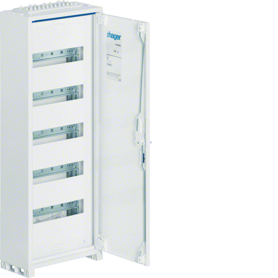 Veldverdeler IP44 geisoleerd 800x300x161mm 60 modulen QC
