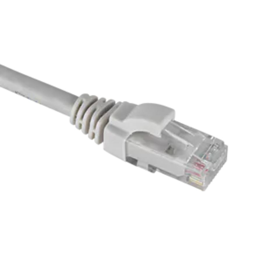 Netwerkkabel / patchkabel CAT5e UTP PVC molded grijs 2.0mtr.