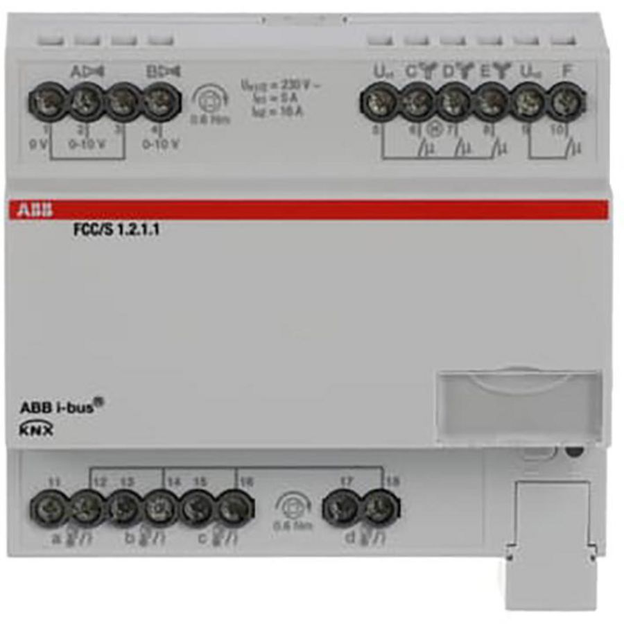 Fan Coil Controller ClimaEco KNX 0-10V 3-stage MDRC (FCC/S1.2.1.1)