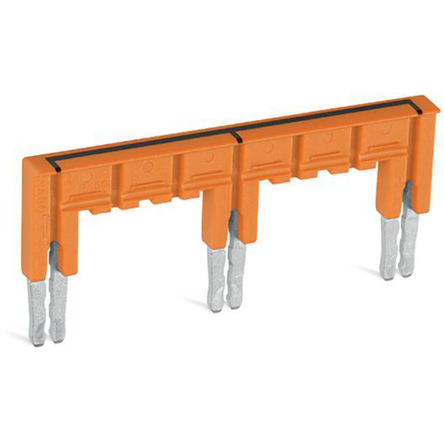 Brug geisoleerd oranje 282-437/012-000 VVE=10