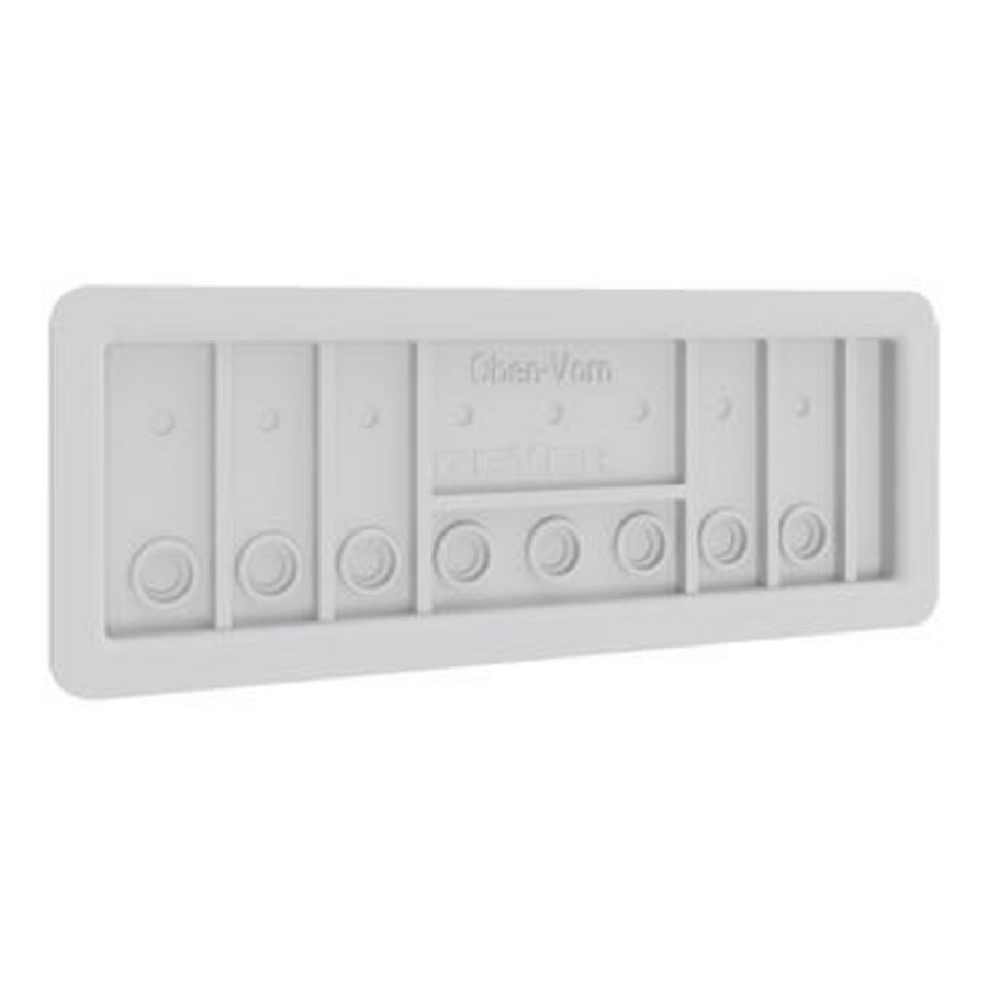 PrismaSeT XL Kabelinvoer membraan Voor 3-punt metering plaat