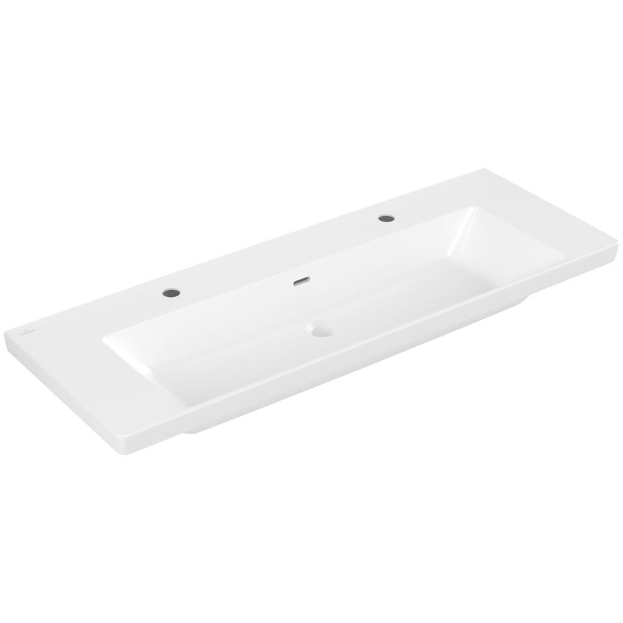 Meubelwastafel Subway 3.0 1300x470mm Stone White CP 4A70D4RW