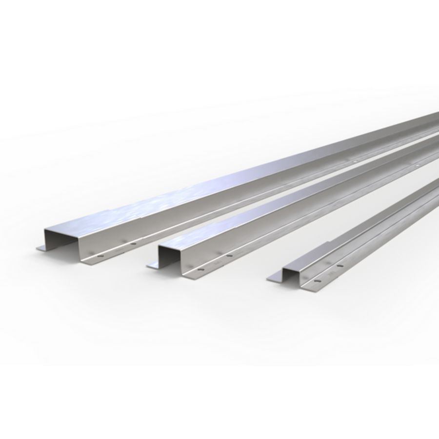 Beschermprofiel RVS 40x20mm inwendig (bxh) VVE=6