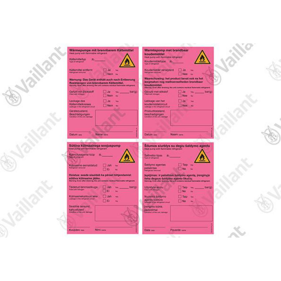 Etiket ontmanteling 0010038459