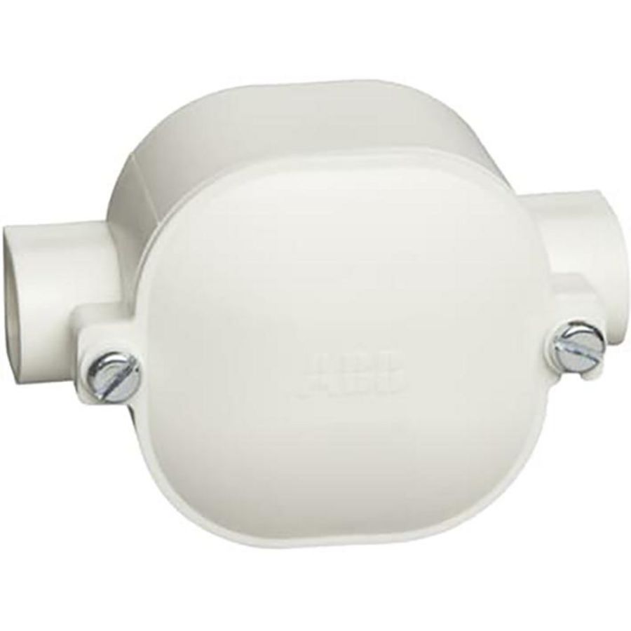 Trekdoos / lasdoos vierkant 2x16mm met deksel recycled kunststof