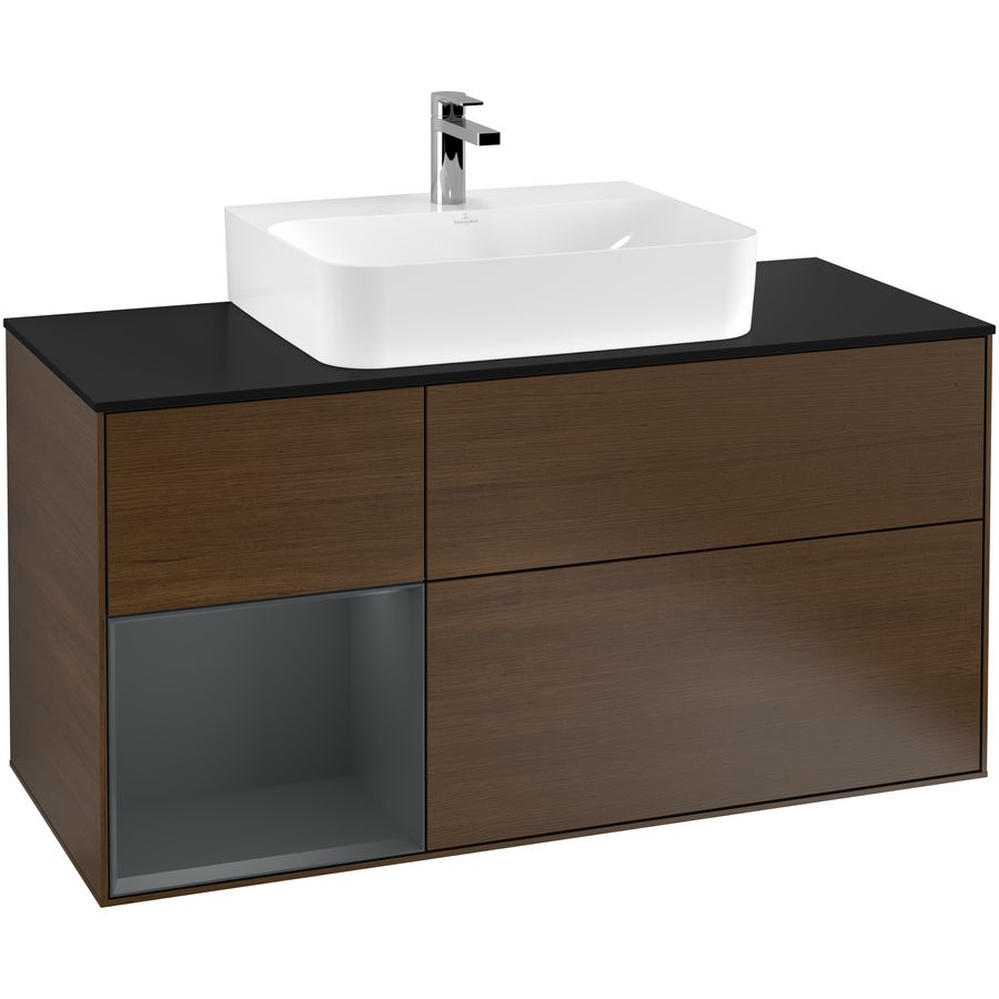 Wastafelonderkast Finion 1200x603x501mm W.Veneer G162HGGN