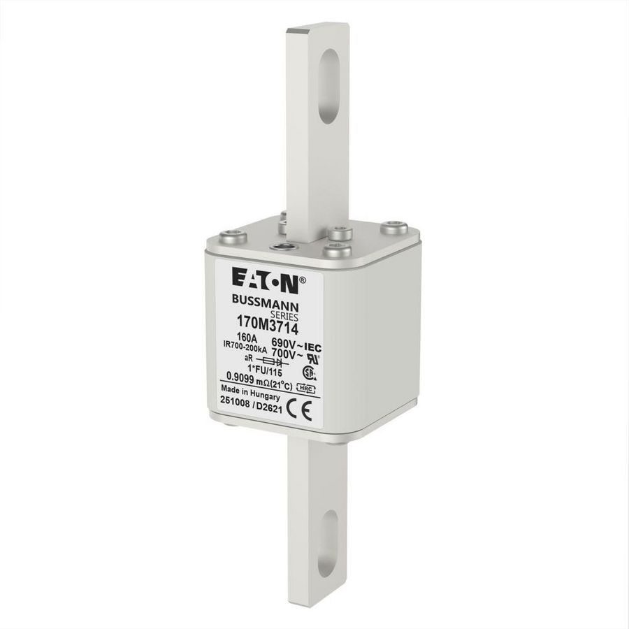 Zekering h. snelheid 160A AC 690V 200kA compact 1 45x VVE=2